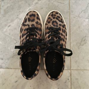 Katy Perry leopard sneakers